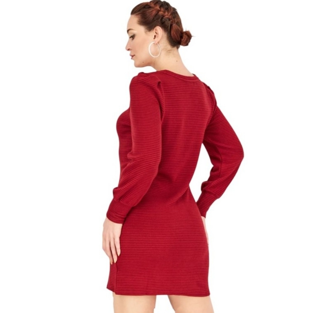 BB Dakota Steve Madden Ribbed Sweater Mini-Dress - Picture 5 of 14